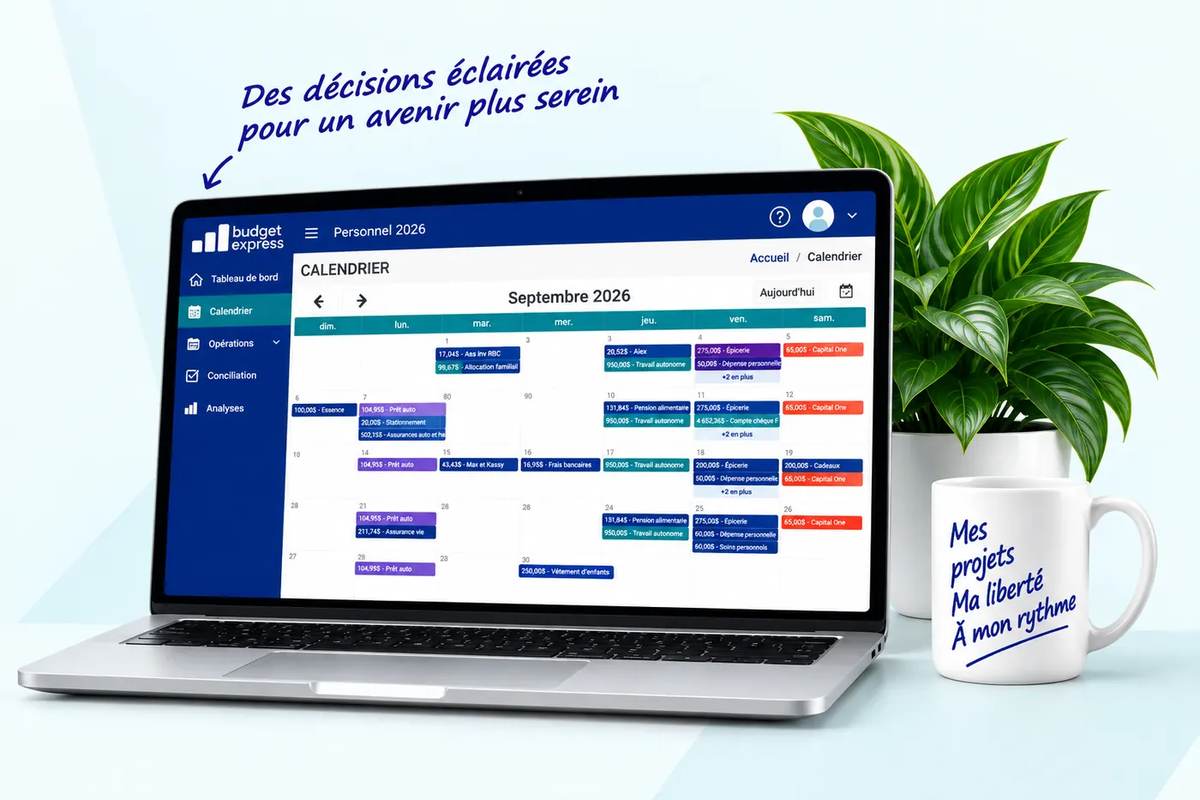 Budget Express - calendrier des opérations